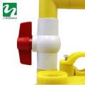 Chicken farm Poultry Water Line Layer Cage used Plastic Water Pressure Regulator